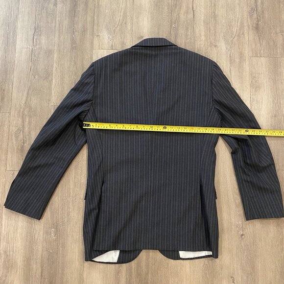 SuitSupply La Spalla 3-Piece Wool Pinstripe Suit – 42R / EU 52 – Side Adjusters - Picture 8 of 11